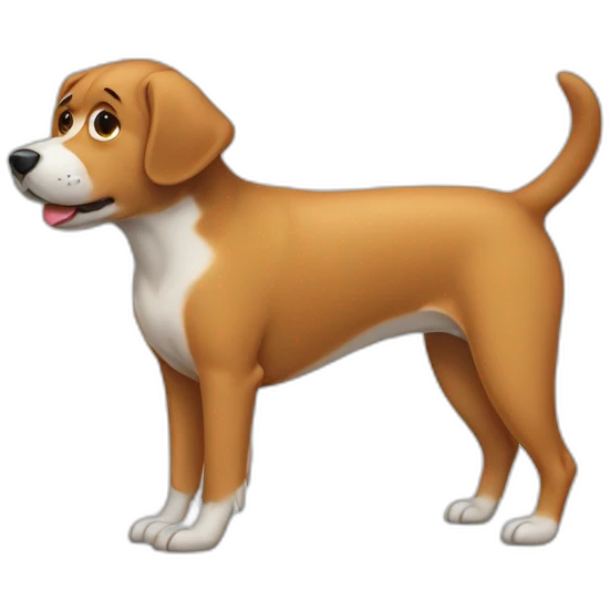 pooping dog emoji