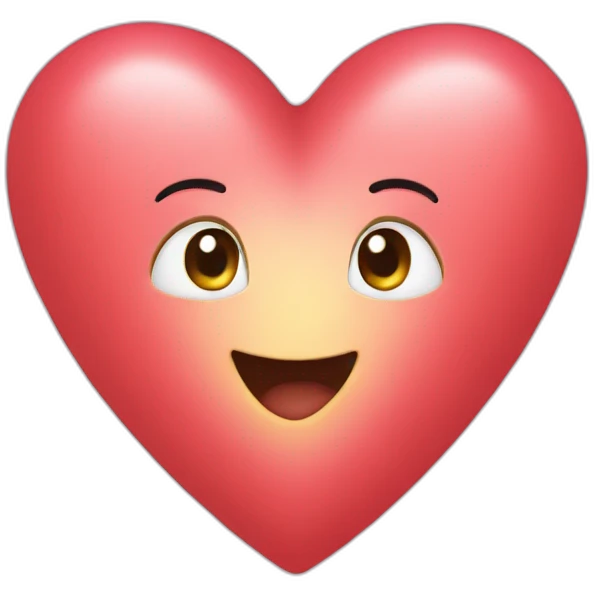 I love you within a heart emoji