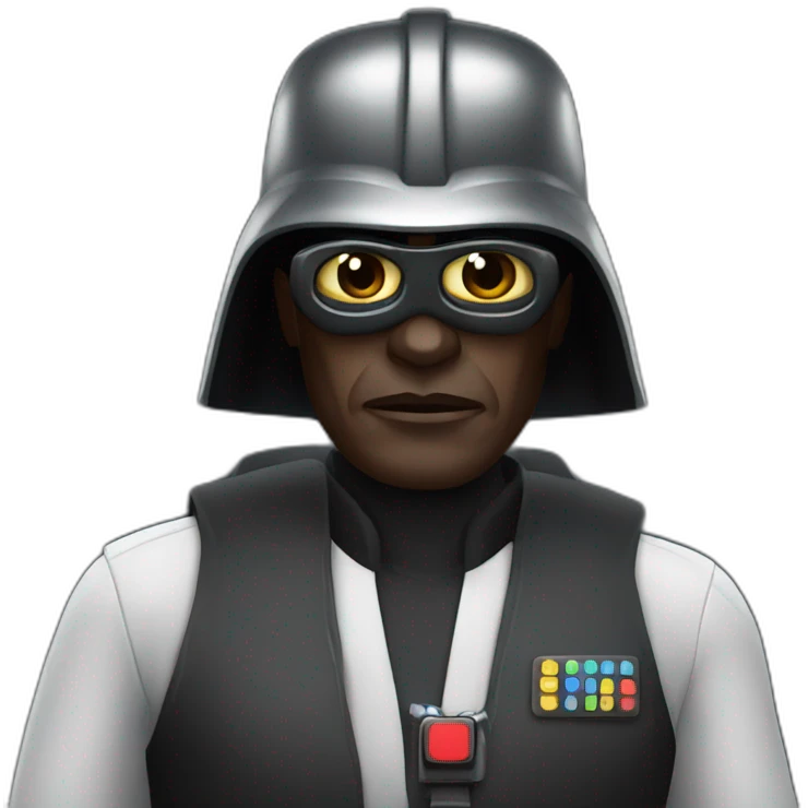 Darth Vader bus driver emoji