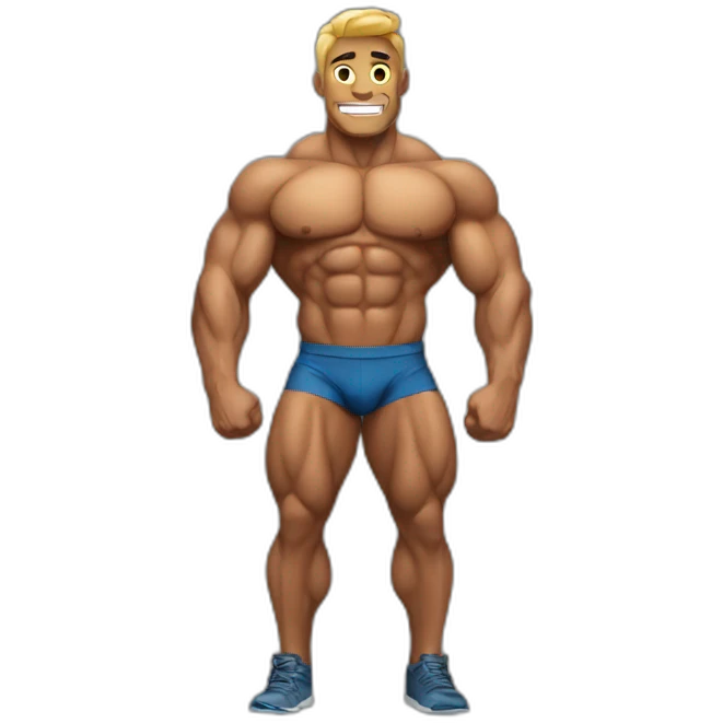 Bodybuilder emoji