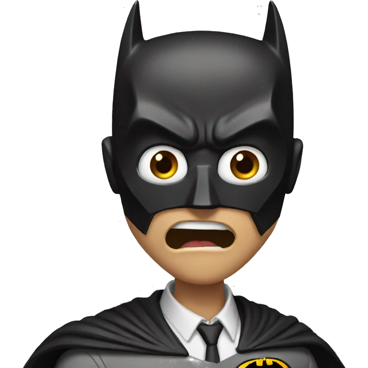 batman shocked emoji