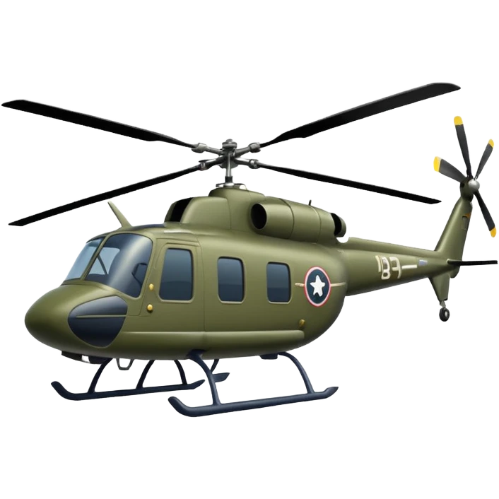 navy WW2 style helicopter  emoji