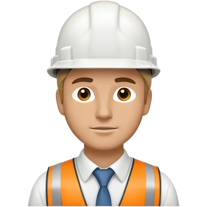 white man with white g and hard hat emoji