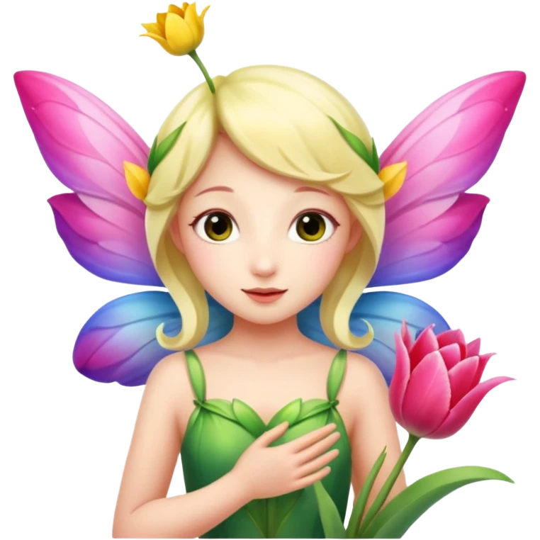 Tulip wings,Flower Fairy. emoji
