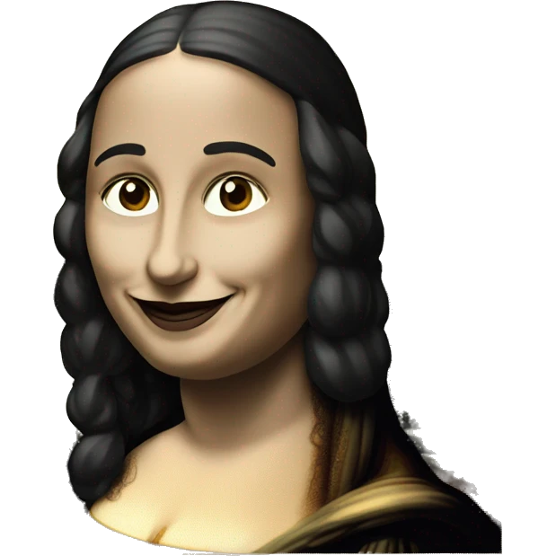 Mona lisa emoji