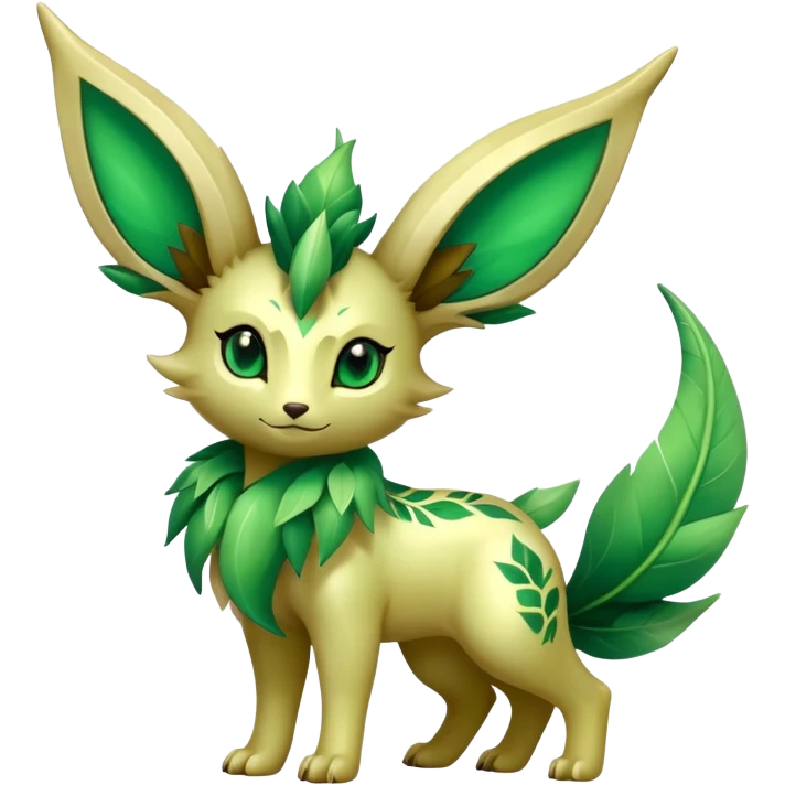 Shiny Exotic Sprigatito-Leafeon-Hybrid-Creature emoji