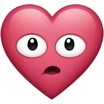 Phrase “ B + E” inside a heart emoji