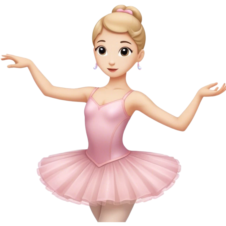 Ballerina dancing emoji