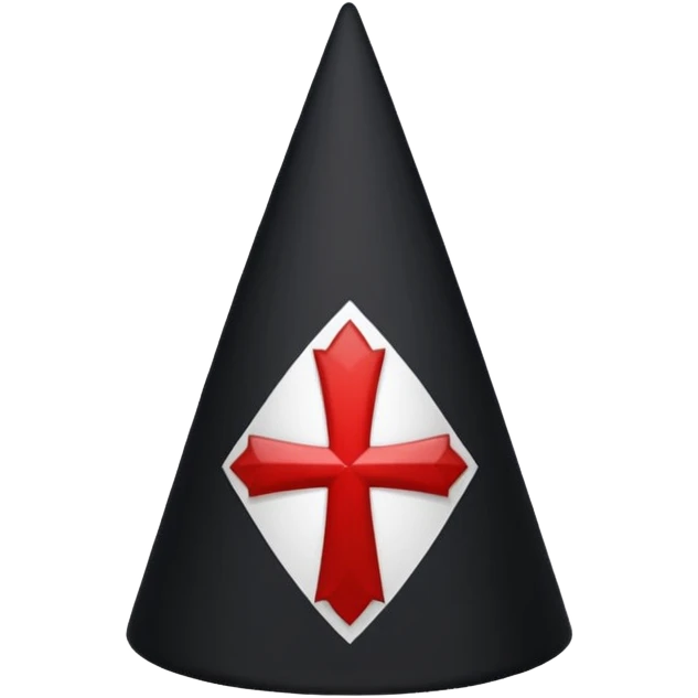 Black kkk cap emoji