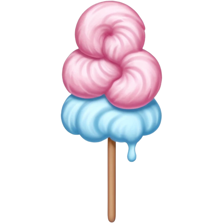 cotton candy stick emoji
