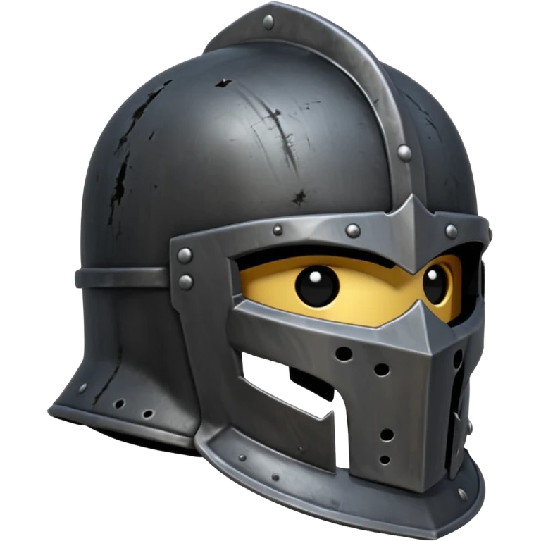 Black Knight helmet emoji