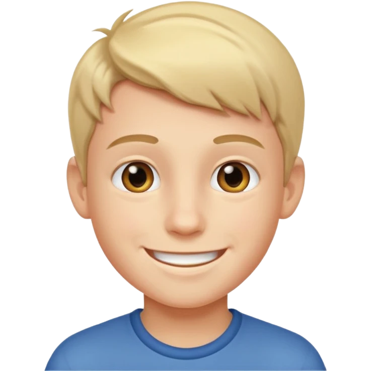 blue Boy happy emoji