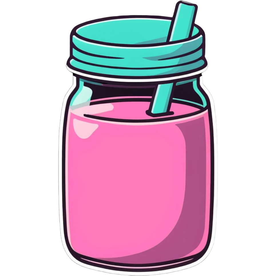 smoothie in a jar emoji