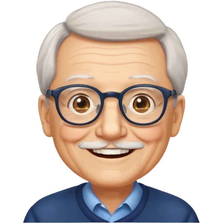AVÔ usandi oculos emoji