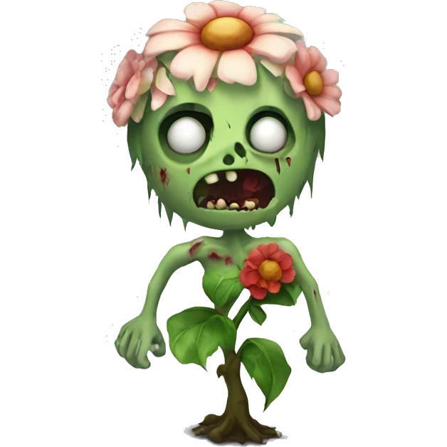 zombie flowe emoji