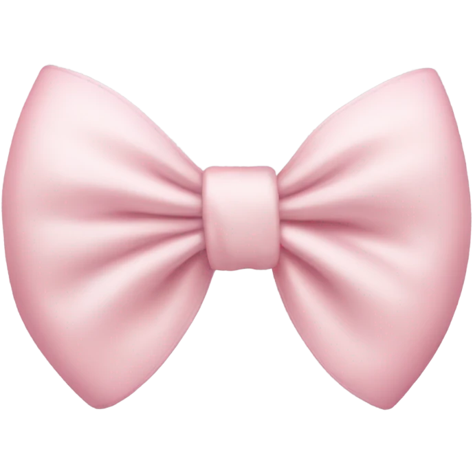 Light pink bow emoji