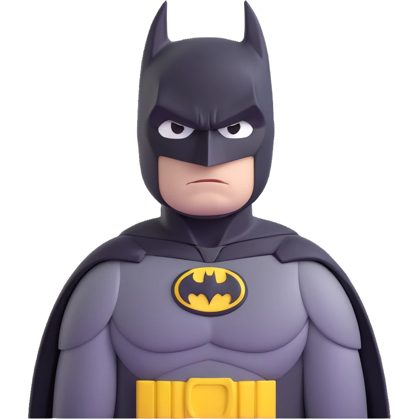 sad batman emoji