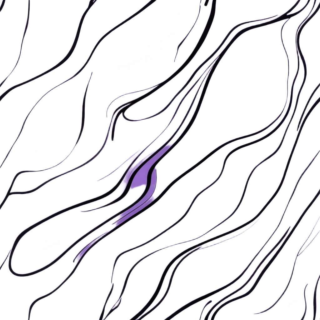 Purple marble emoji
