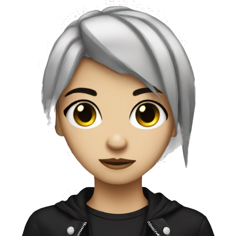 Emo girl emoji