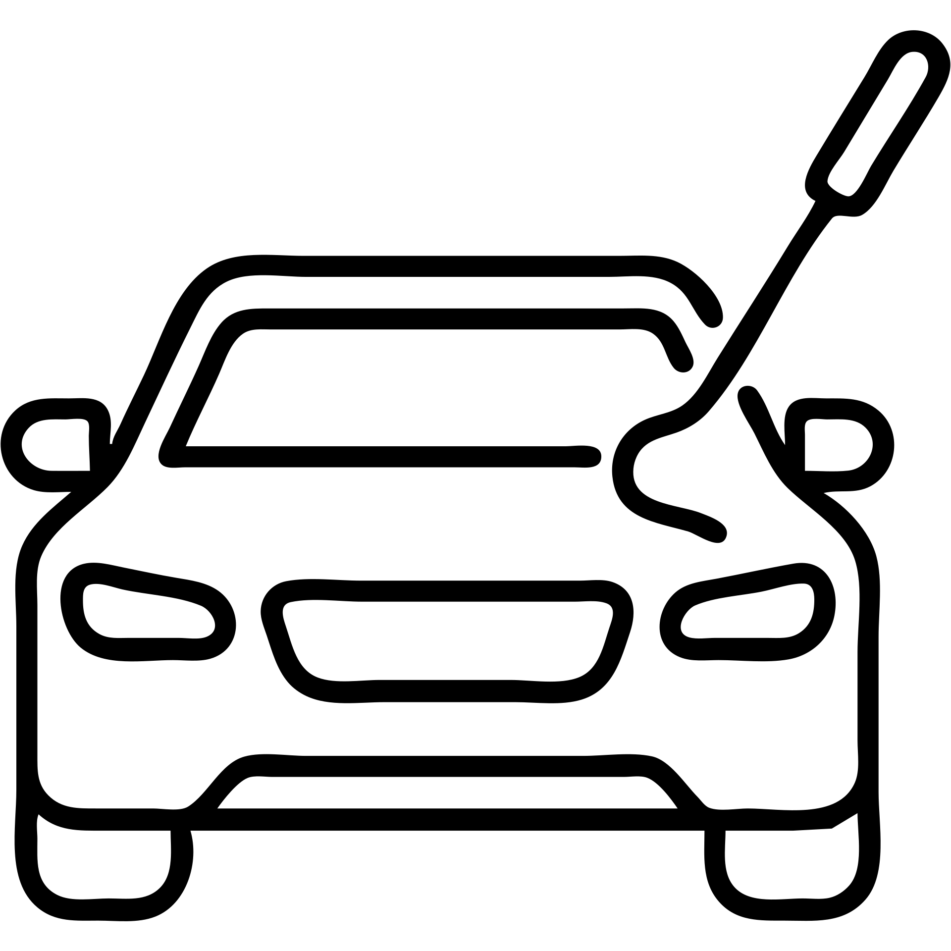 outlined icon of a premium black car, subtle hook tool at a dent, matte black look, fine silver lines, simple and clean emoji