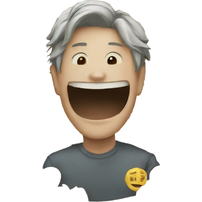 笑哭+捂脸 emoji
