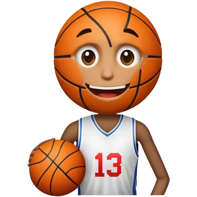 talking basketball emoji