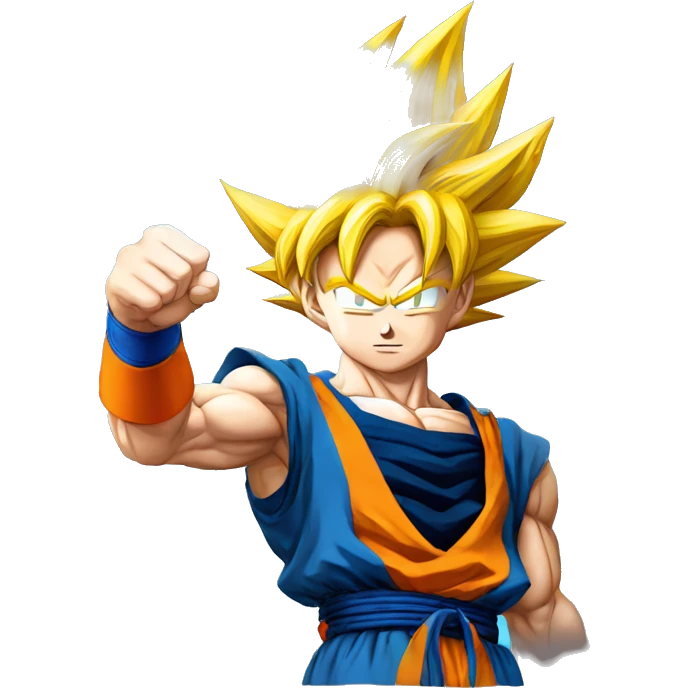 goku en super sayayin emoji