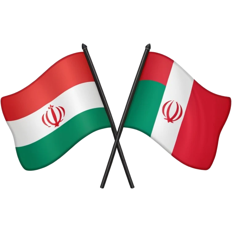 🇮🇷🤝🇴🇲 حتما پرچم باشه ایران و عمان emoji