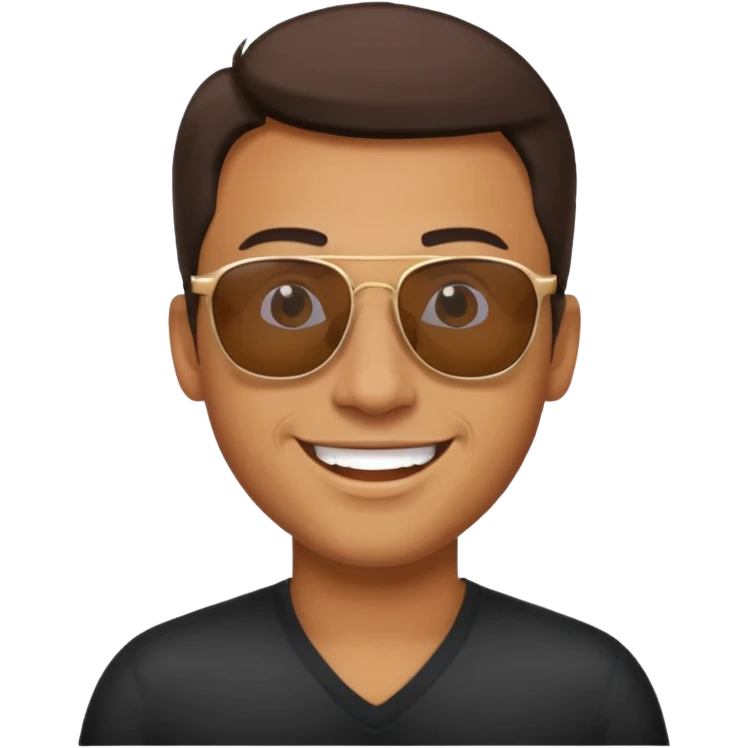 hombre acostado con lentes de playa  emoji