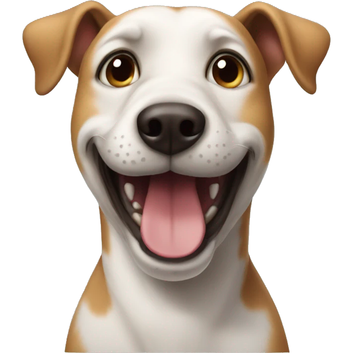 Funny dog emoji