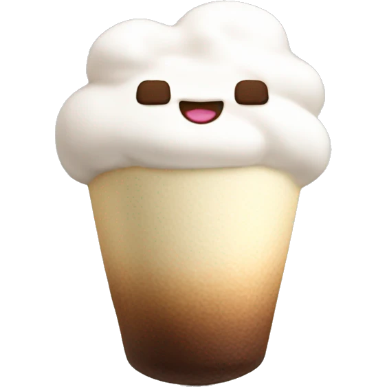 Kakao mit Marshmallow  emoji