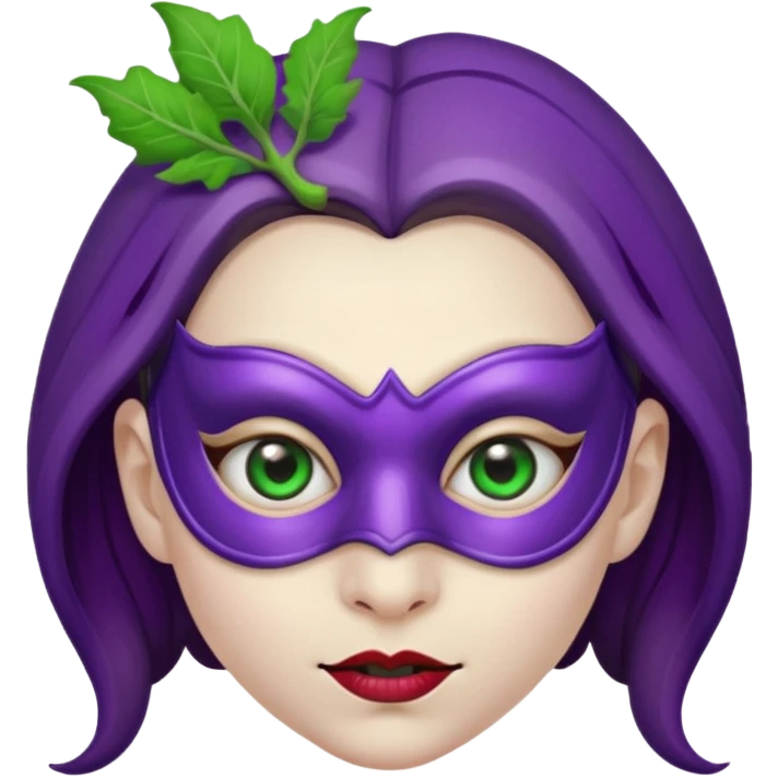 Eggplant girl Said carsed emoji