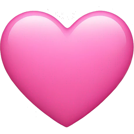 Pink heart emoji