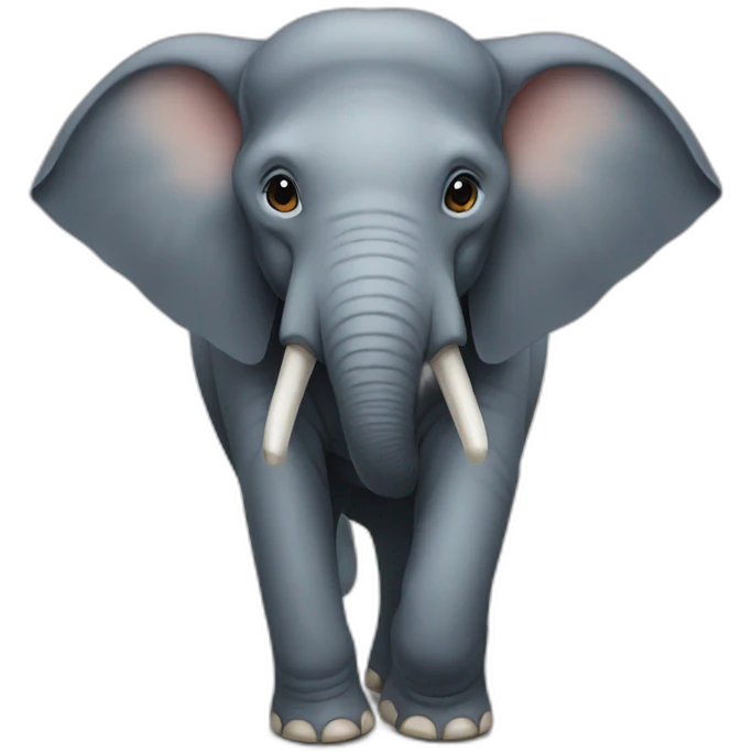 Asian elephant emoji