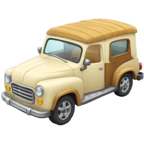 Carro batido emoji
