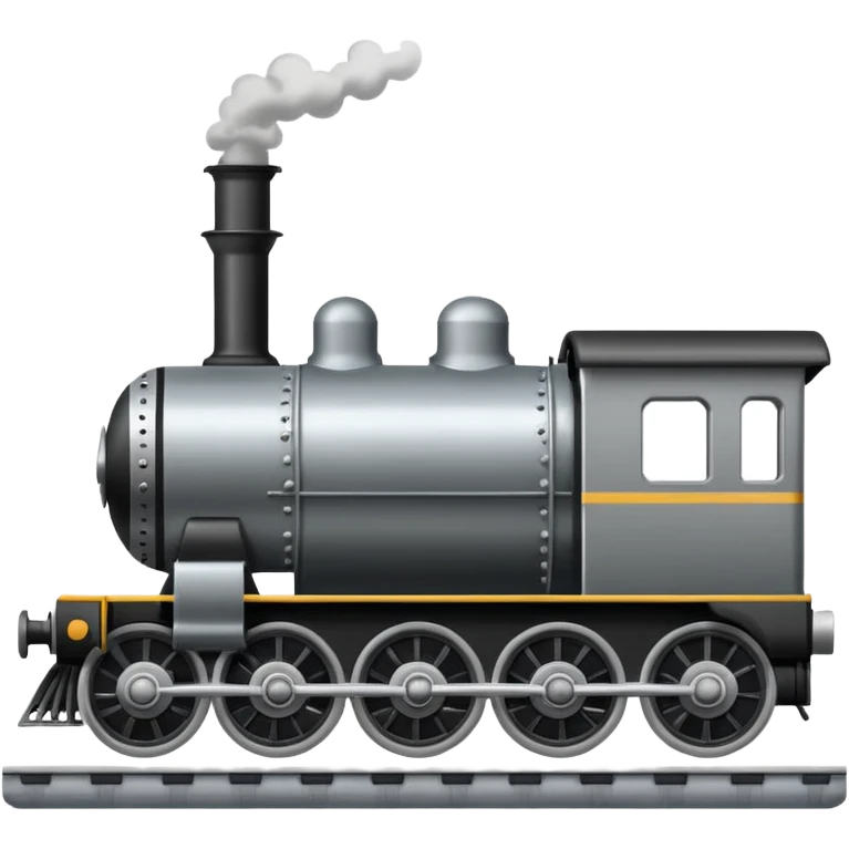 Train image. View right Side. emoji