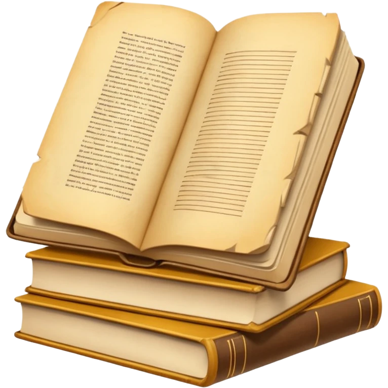 books scattered emoji