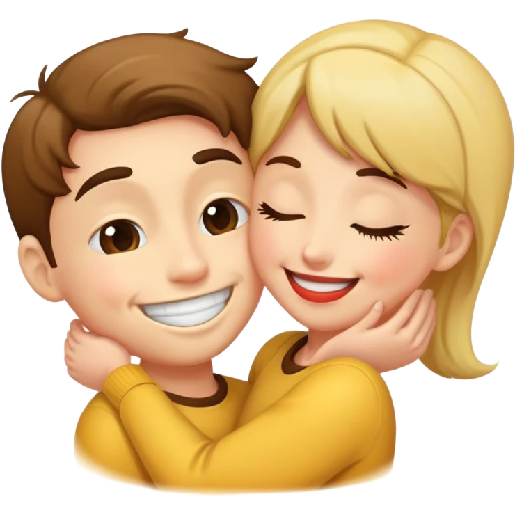 Kiss butt emoji