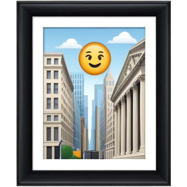 Wall street emoji