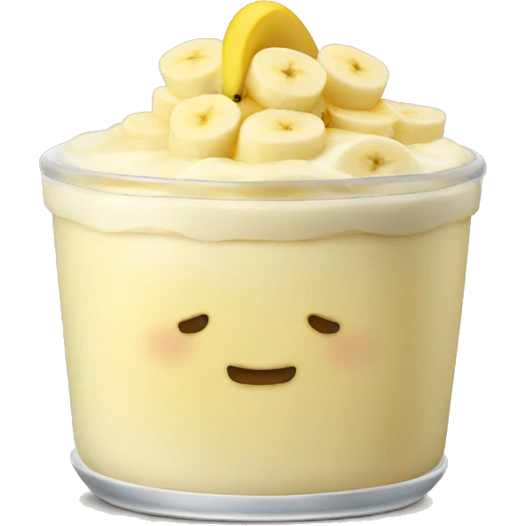 Banana pudding  emoji