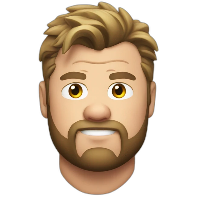 Chris hemsworth fat emoji