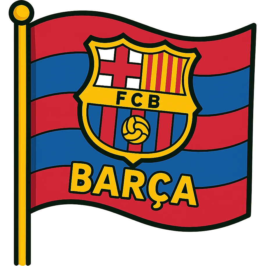 Barcelona FC (Barça) flag emoji