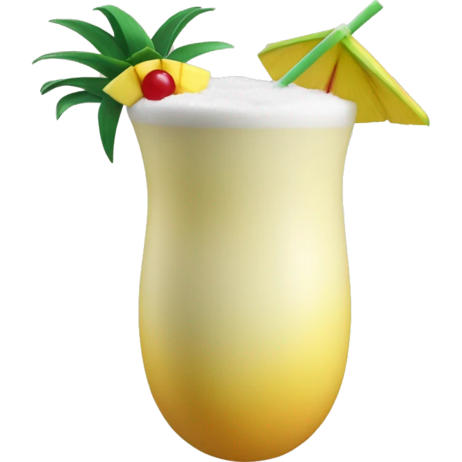 pina colada emoji