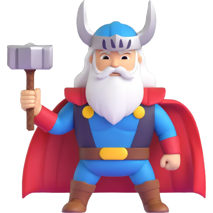 Thor from Marvel emoji