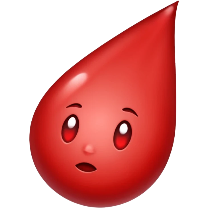 Gota de sangre emoji