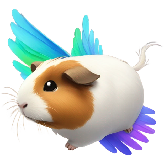 Flying guinea pig emoji