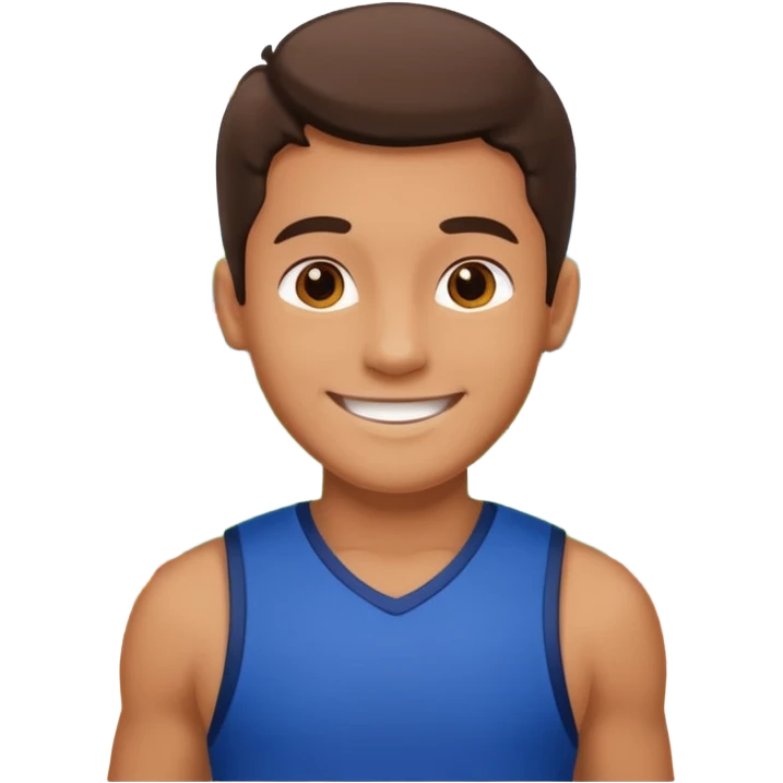 sportsman in the playground emoji