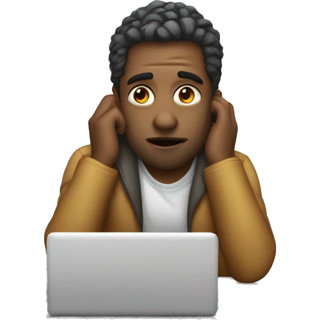 overworked IT developer emoji