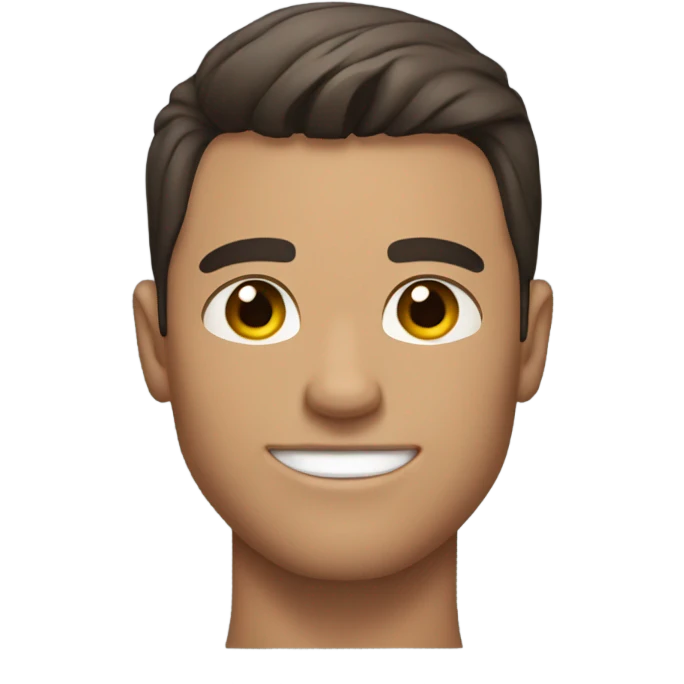 Brunette Guy with muscles and a nice haircut  emoji