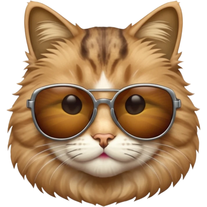 Cat wearing sunglasses emoji